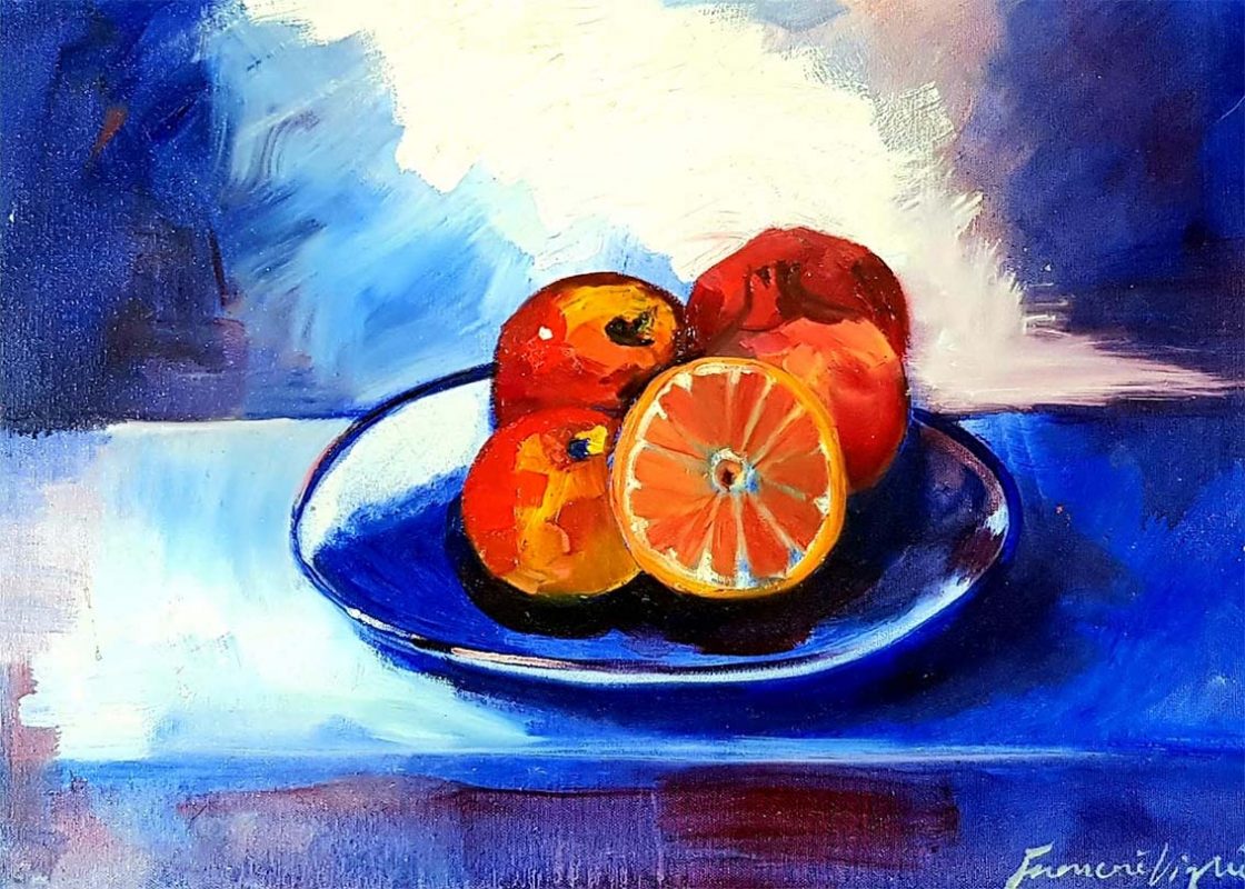 Still Life with Orange