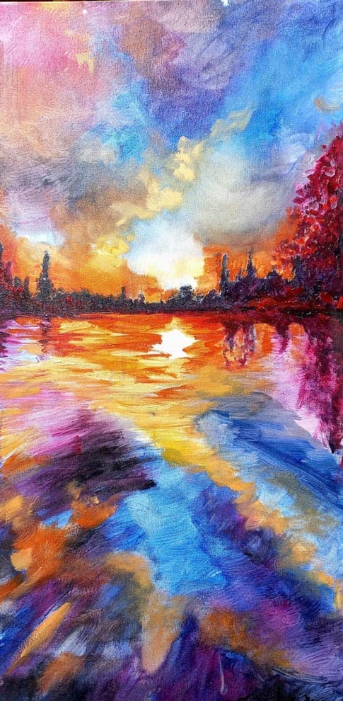 The colours of water